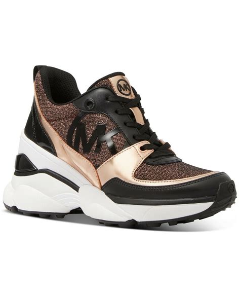 michael kors cydney trainer|michael kors rose gold trainers.